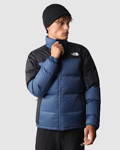 Mens Diablo Down Jacket TNF Shady BlueTNF Black HERO