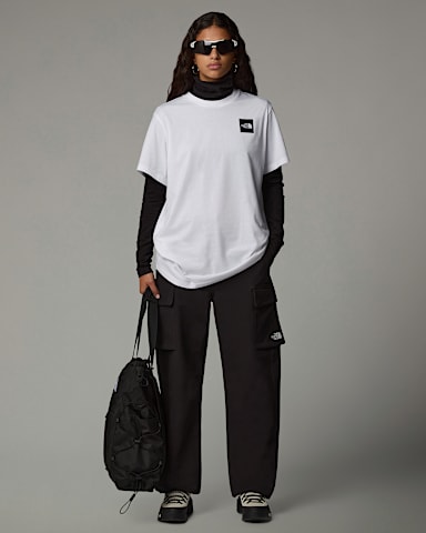Womens Relaxed Fine TShirt TNF TNF White ALT1