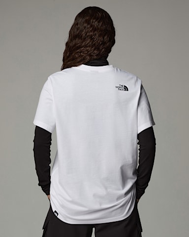 Womens Relaxed Fine TShirt TNF TNF White ALT2