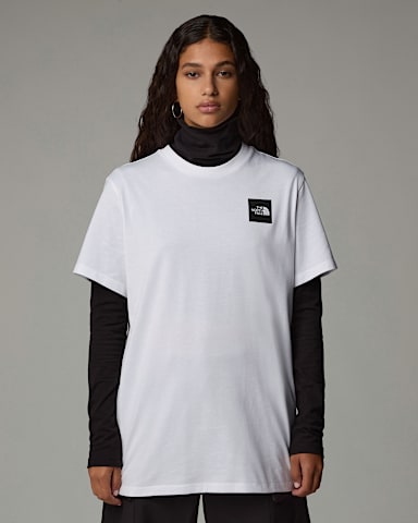 Womens Relaxed Fine TShirt TNF TNF White HERO