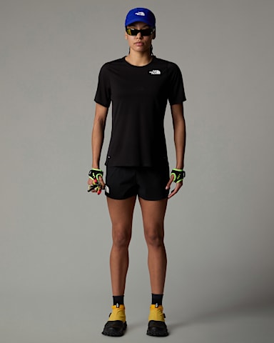 Womens Summit Pacesetter 3 Shorts TNF TNF Black ALT1
