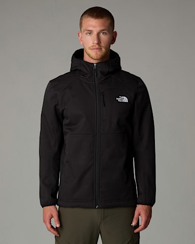 Mens Quest Hooded Softshell Jacket TNF TNF BlackNPF HERO