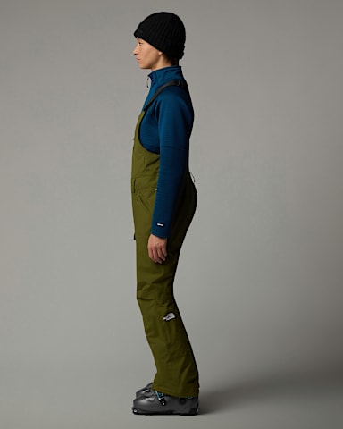 Womens Freedom Bib Trousers TNF Forest Olive ALT2