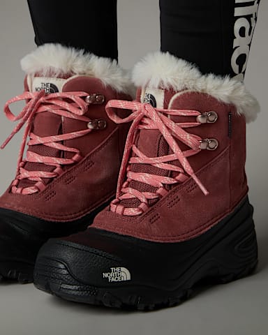 Kids Shellista V Lace Waterproof Snow Boots TNF Canyon DustTerracotta ALT2