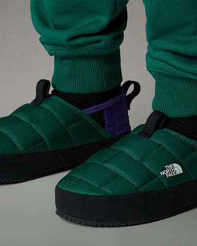 Teens ThermoBall Traction Winter Mules II TNF EvergreenPeak Purple ALT2