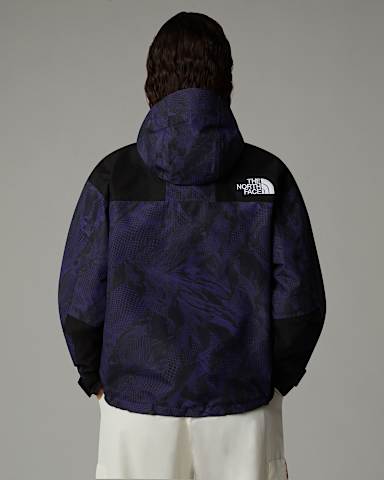 Womens DryVent Mono Mountain Jacket TNF Peak Purple 3D Summit Mesh PrintTNF Black ALT2