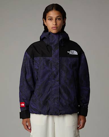 Womens DryVent Mono Mountain Jacket TNF Peak Purple 3D Summit Mesh PrintTNF Black HERO