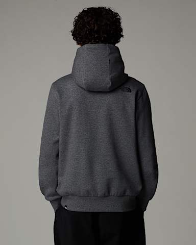Sweat capuche Simple Dome pour homme TNF TNF Medium Grey Heather ALT2