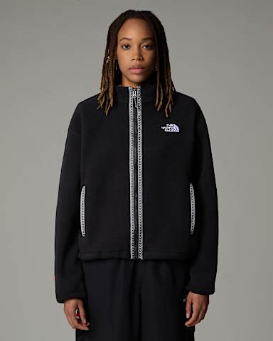 Womens TNF Fleeski FullZip Fleece TNF TNF Black HERO