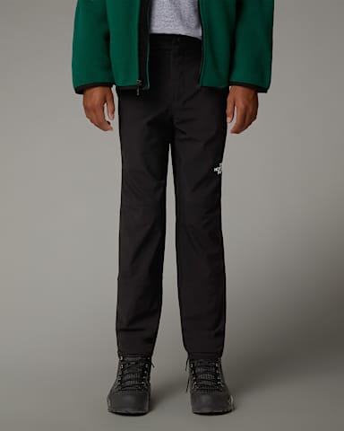 Teens Regular Straight Trousers TNF TNF Black HERO
