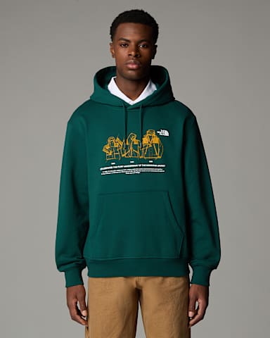 Mountain Jacket Anniversary Relaxed Hoodie TNF Deep Nori ALT2