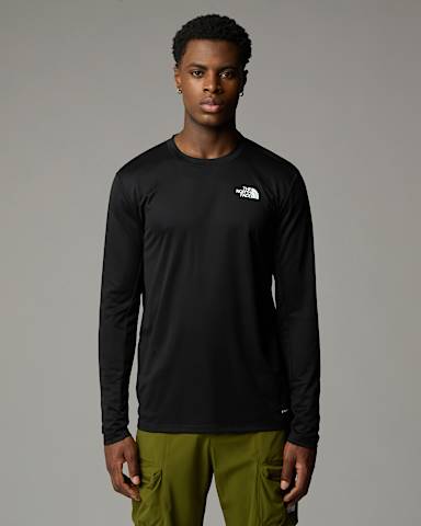 Mens LIGHTRANGE LongSleeve TShirt TNF TNF Black HERO