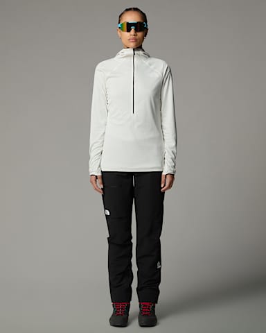 Womens Summit Direct Sun Hoodie TNF White Dune ALT1