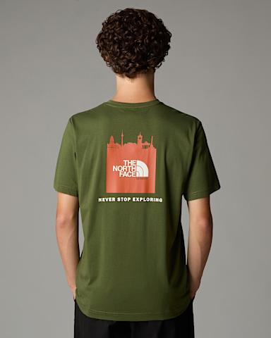 Camiseta Germany Redbox para hombre TNF Terrarium Green Bombay Orange White Dune ALT2