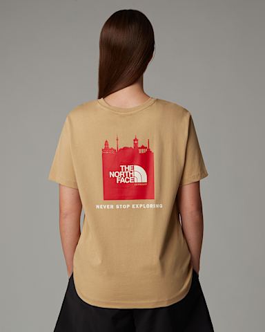Womens Germany Redbox TShirt TNF Khaki Stone TNF Red White Dune ALT2
