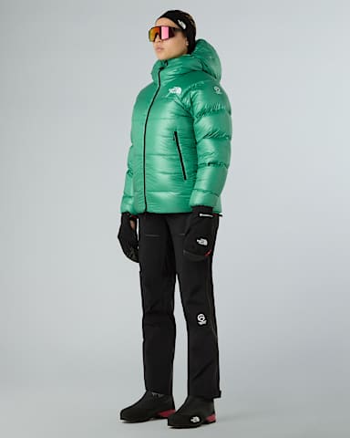 Womens Summit Pumori Down Parka TNF Nebula Green ALT1