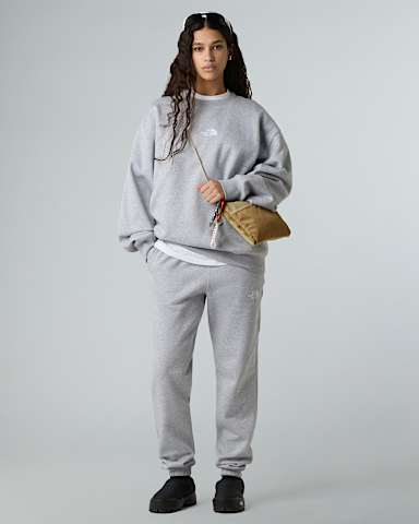 Essential Sweatshirt fr Damen TNF TNF Light Grey Heather ALT1