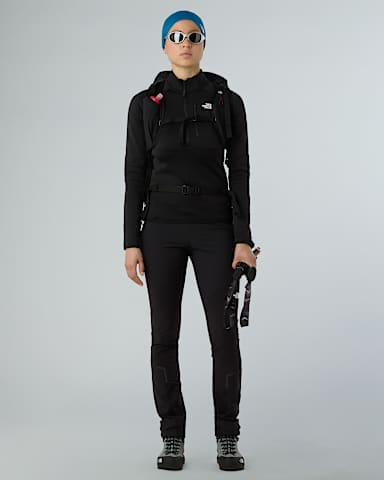 Polaire col zipp Meteora pour femme TNF TNF Black ALT3
