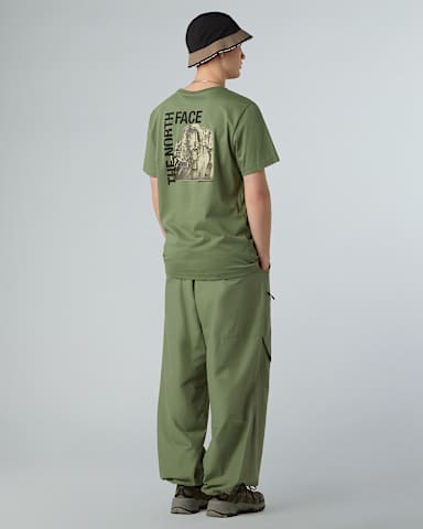 Mens Half Dome Photo TShirt TNF Bark Mist ALT2