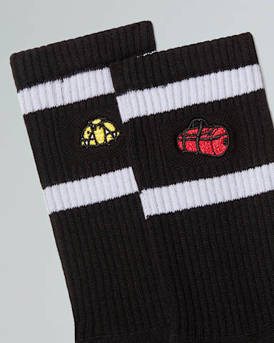 Everyday Crew TNF Icons Socks 2 Pack TNF TNF Black ALT1