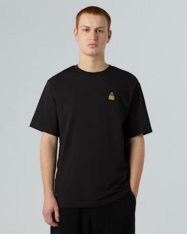 Tshirt dcontract Icon Mountain Jacket unisexe TNF TNF Black ALT2