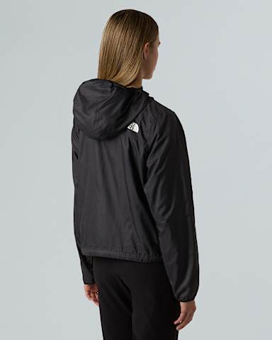 Womens Cyclone Wind Jacket TNF TNF Black ALT2