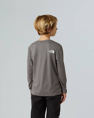 Tshirt a maniche lunghe 247 da ragazzi TNF Smoked Pearl ALT2