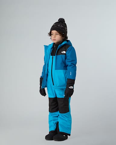 Kids Freedom Insulated Bib Trousers TNF Meridian Blue ALT1