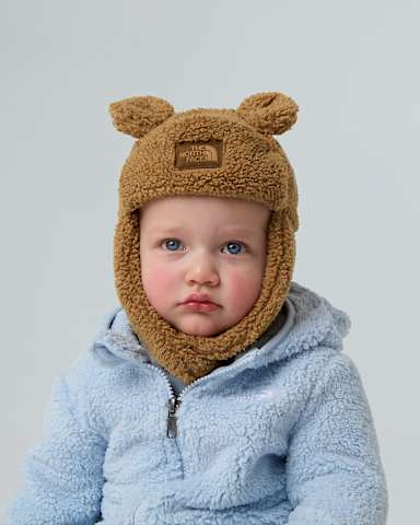 Baby Bear Trapper Hat TNF Teddy Brown ALT1