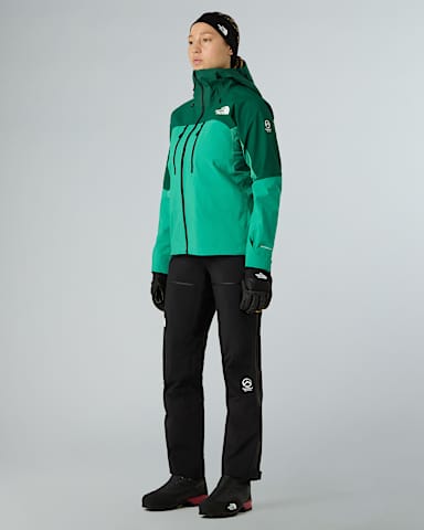 Womens Summit Torre Egger FUTURELIGHT Jacket TNF Nebula GreenEvergreen ALT1
