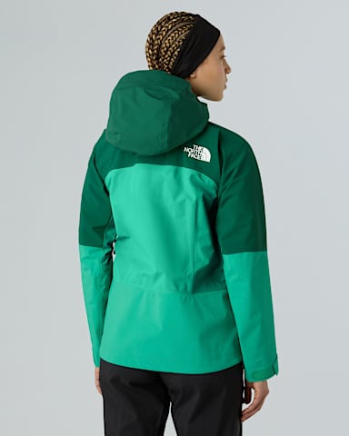 Womens Summit Torre Egger FUTURELIGHT Jacket TNF Nebula GreenEvergreen ALT2