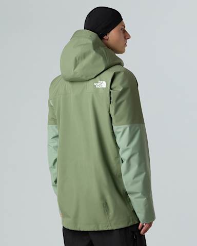 Mens Summit Eastwall GORETEX Jacket TNF Bark MistSlate Moss ALT2