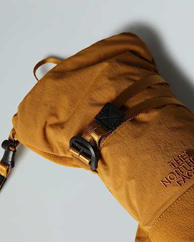Montana Leather Waterproof Mittens TNF Timber TanTimber Tan Heather ALT2