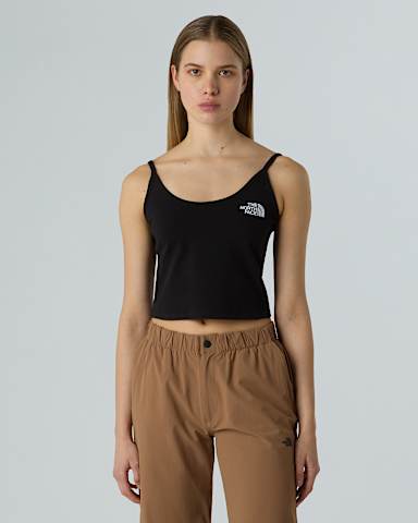 Cropped tanktop voor dames TNF TNF Black HERO