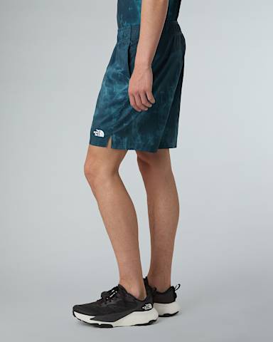 247 7 Shorts mit Aufdruck fr Herren TNF Deep Cypress Light Refractions Print ALT2