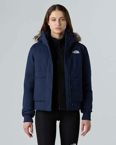 Womens Arctic Bomber Jacket TNF Summit Navy ALT3