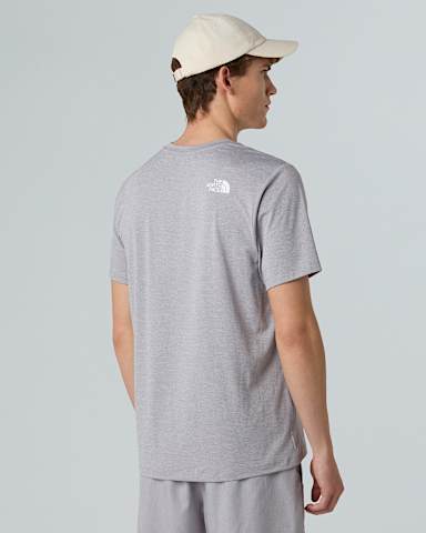 247 Tshirt voor heren TNF TNF Pale Grey Heather ALT2