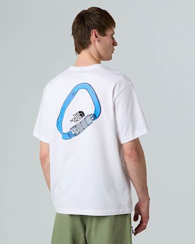 Tshirt dcontract Explore Carabiner unisexe TNF TNF White ALT2