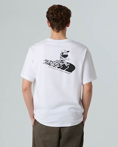 Uniseks Run Graphic RelaxedTshirt TNF TNF White ALT2