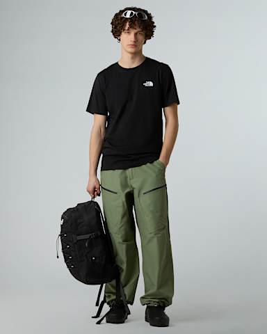 Mens Vertical Logo TShirt TNF TNF Black ALT2
