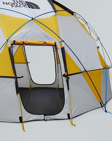 2Metre Dome Tent TNF Summit GoldTNF Black ALT1