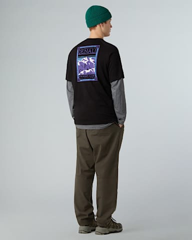 Mens North Faces TShirt TNF TNF Black ALT2