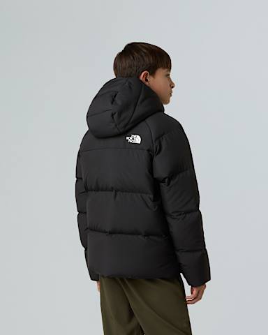 Boys North Down Hooded Jacket TNF TNF Black ALT2