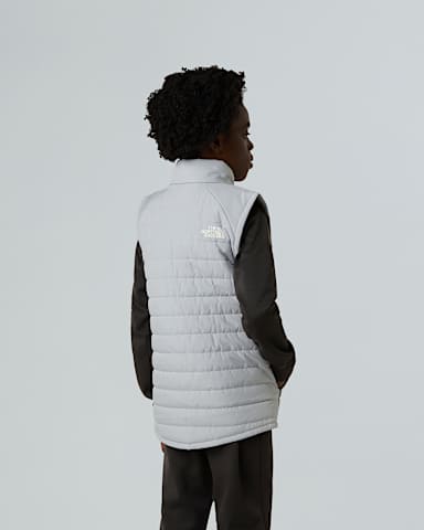 Gilet sintetico Never Stop da ragazzo TNF High Rise GreySmoked P ALT2