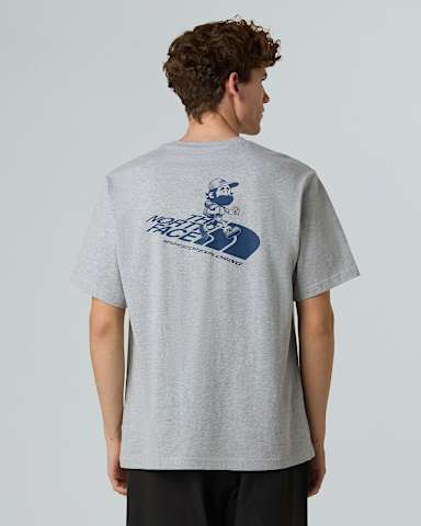 Uniseks Run Graphic RelaxedTshirt TNF TNF Light Grey Heather ALT2