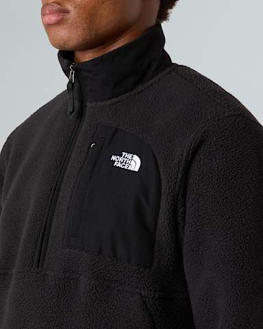 Veste en polaire demizippe Yumiori OffPeak pour homme TNF TNF Black ALT3