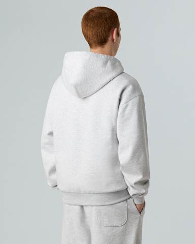 Unisex Red Box Hoodie TNF TNF Classic Grey Heather ALT2