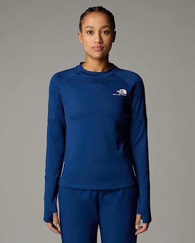 Womens Kikash Warm LongSleeve TShirt TNF Estate Blue ALT4