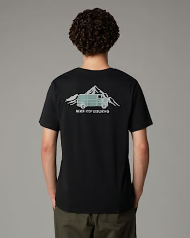 Mens Outdoor Graphic TShirt TNF TNF Black ALT4