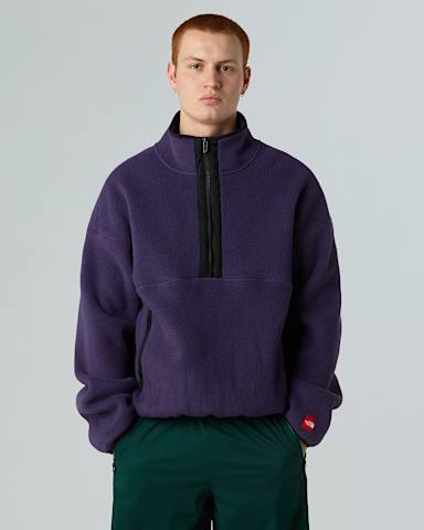 Unisex Red Box 12 Zip Fleece TNF Eternal Purple ALT2
